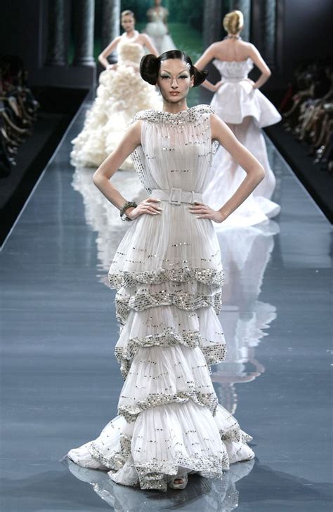 galliano dress dior 2008|christian Dior fashion collection.